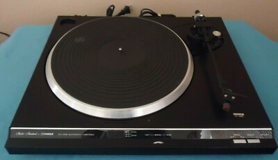 Fisher MT-273 Turntable Direct Drive Semi Automatic, Made in Japan, See Video !-image