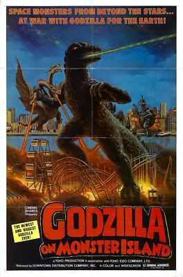 Godzilla Vs Gigan 03 Movie Poster FRIDGE MAGNET-image