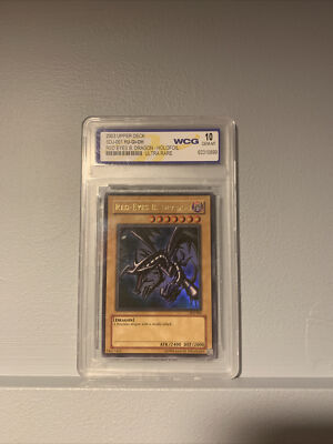 2003 Red Eyes Black Dragon WCG GEM-MT 10-image