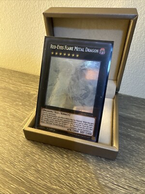 Red-Eyes Flare Metal Dragon (Ghost Rare) CORE-EN054 Clash of Rebellions 1st...-image