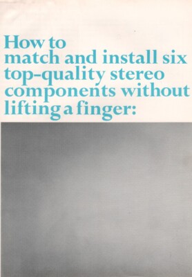 Fisher - Model 95 Stereo System - Original Magazine Ad - 1966-image