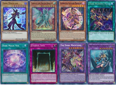 Yugioh Dark Magician Deck 2024 Deck - Master Chaos Timaeus Red-Eyes Dark Dragoon-image