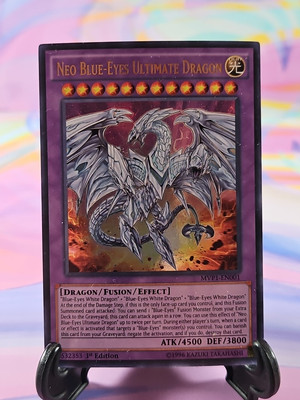 Yu-Gi-Oh TCG Card | Neo Blue-Eyes Ultimate Dragon MVP1-EN001 First Edition-image