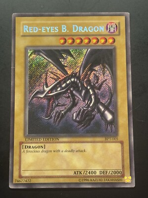 Yugioh! Red-Eyes B. Dragon - BPT-005 - Secret Rare - Limited Edition-image