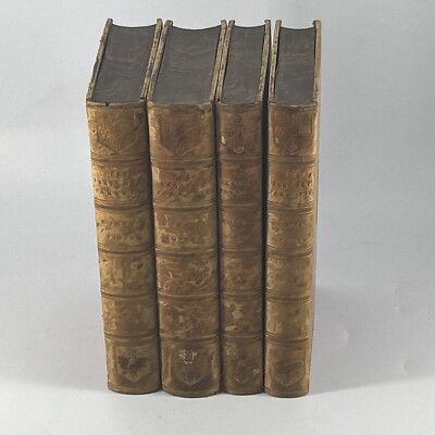 The Earthly Paradise by William Morris 1880 Leather Bound Set 6th Edn-image