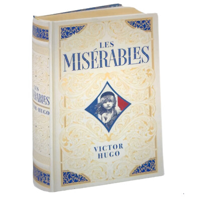 ❤️LES MISERABLES Victor Hugo Deluxe Leather Bound Collectible edition NEW SEALED-image