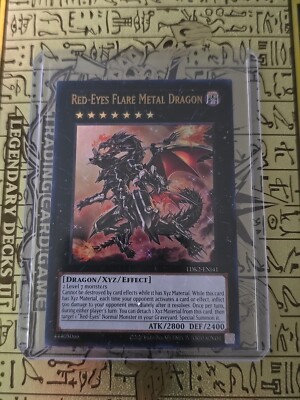 Yu-Gi-Oh! TCG Red-Eyes Flare Metal Dragon Clash of Rebellions CORE-EN054 1st...-image