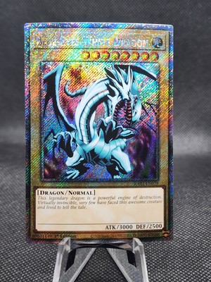 Yugioh! Blue-Eyes White Dragon - RA03-EN079 - Platinum Secret Rare-image