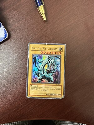 1996 Kazuki YU GI OH BLUE-EYES WHITE DRAGON▪️LDK2-ENK01 Legendary Monster-image