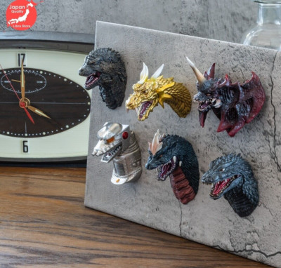 RARE Godzilla -1.0 Minus One Ichiban Kuji 2023 Head Magnet Set of 6 from JAPAN-image