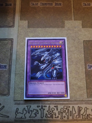 YUGIOH BLUE-EYES ULTIMATE DRAGON DPRP-EN025 RARE 1ST ED VLP-image