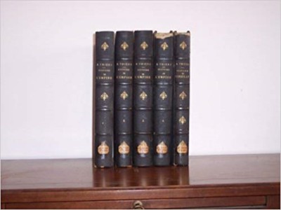 M. A. Thiers Histoire de L'Empire et L'Histoire du Consulat 5 Volume Set 1883-image
