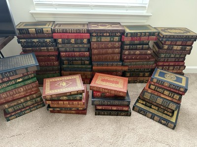 Easton Press 100 Greatest Books of All Time Near Complete Set w/ 98/100 Leather-image
