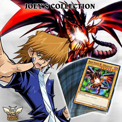 Yugioh Complete Joey Wheeler Collection! Red-Eyes Black Dragon! *Hot* + Bonus!-image