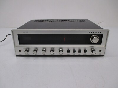 Vtg The Fisher Model 295 AM FM Stereo Receiver Works Needs Service-image