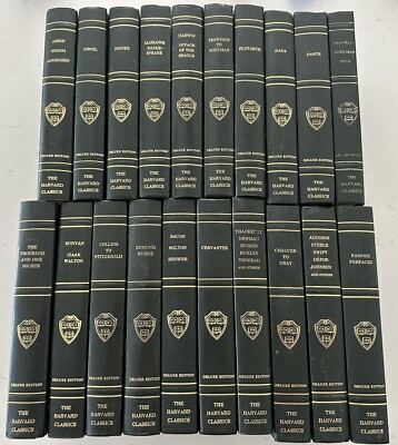 20 Volumes The Harvard Classics Deluxe Registered Edition Set 1937/1938-image