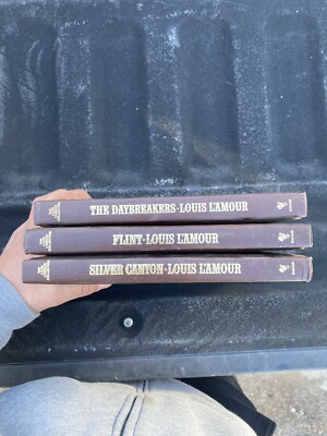 (The Louis L'Amour collection) - Leather Bound - Set Of Three - GOOD-image