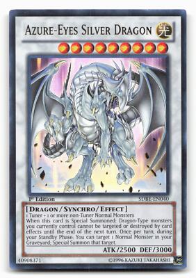 Saga of Blue-Eyes White Dragon #SDBE-EN040 Azure-Eyes Silver Dragon-image