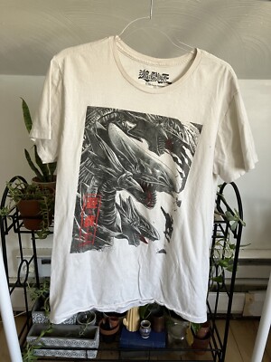 {L} Yu-Gi-Oh! / Blue Eyes White Dragon -        T shirt-image