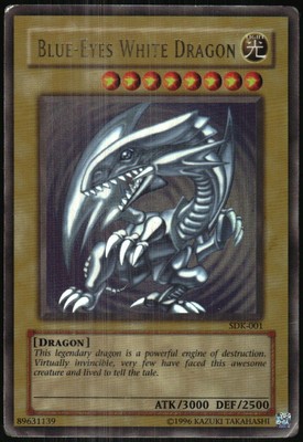 Yu-Gi-Oh! - Starter Deck: Kaiba Blue Eyes White Dragon 2002 SDK-001 Unlimited-image