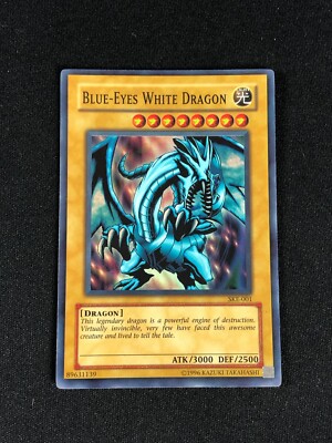 YUGIOH BLUE EYES WHITE DRAGON SKE-001 SUPER PLAY/EDGEWARE-image