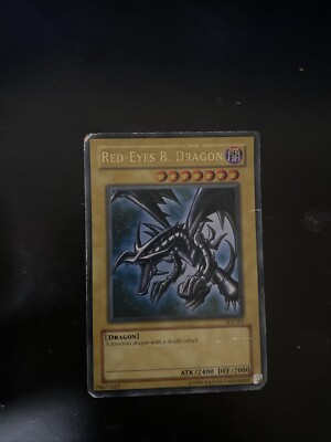 Yu-Gi-Oh! TCG Red-Eyes B. Dragon Joey SDJ-001 Unlimited Ultra Rare-image
