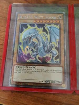Blue-Eyes White Dragon (7th Art) (Quarter Century Secret Rare) RA04-EN108-image