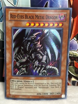 Yugioh Red-Eyes Black Metal Dragon PP01-EN015 Super Rare LP-image