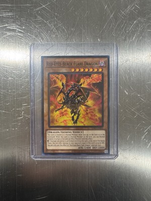 🔥 COMMON Yugioh Red-Eyes Black Flare Dragon LDK2-ENJ02-image