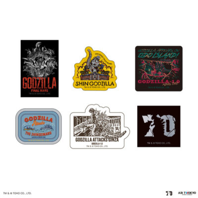 Godzilla 70th Anniversary Final Wars Resurgence MINUS ONE Sticker Set-image