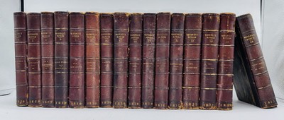 Waverley Novels 16 Volume Set Sir Walter Scott Printed Cadell Edinburgh 1829-33-image