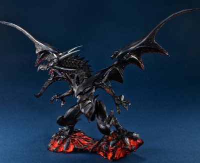 Anime MegaHouse Yu-Gi-Oh Red Eyes Black Dragon PVC Figure Statue NEW IN STOCK-image