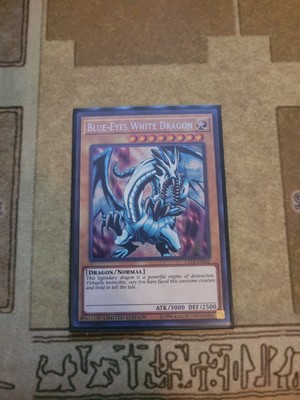 YUGIOH BLUE-EYES WHITE DRAGON CT14-EN002 SECRET LIMITED ED NM VER. 1-image