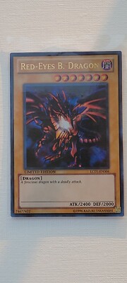 Red Eyes Black Dragon LC01-EN006 Ultra Rare Limited Edition Yugioh Mint-image