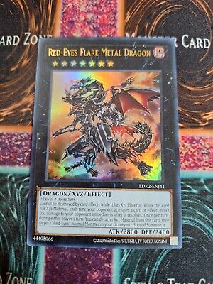 Yu-Gi-Oh! Red-Eyes Flare Metal Dragon LDK2-ENJ41 Ultra Rare 1st Edition NM a1/-image