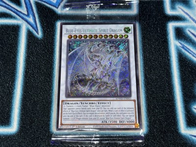 Blue-Eyes Ultimate Spirit Dragon - SDWD - Secret Rare (SCR) - White Destiny 🔥-image