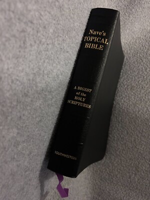 Naves Topical Bible, A Digest of the Holy Scriptures 1962-image