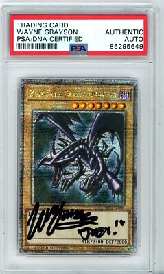 PSA Wayne Grayson Red-Eyes Black Dragon QCSR TN23-EN003 (25th Anniv) Ltd Ed-image