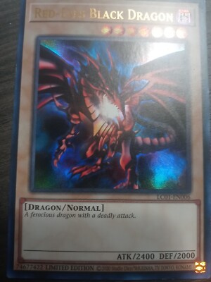 Red-Eyes Black Dragon (25th Anniversary Edition) LC01-EN006 Legendary...-image