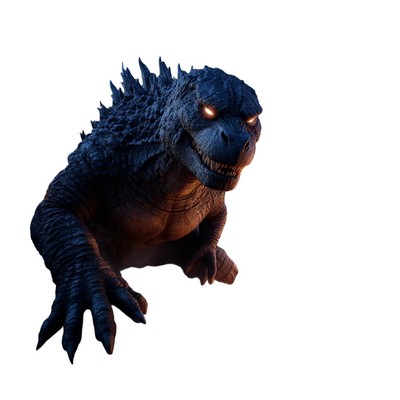 Godzilla'S Rampage V2 Vinyl Car Decal Sticker – Waterproof & UV-Resistant-image