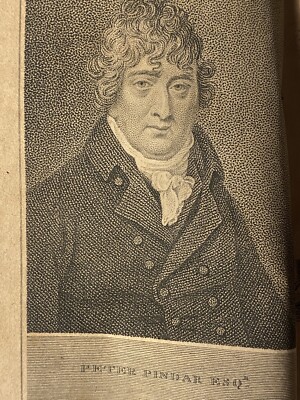 1811 Peter Pindar Works Four Volumes  (John Wolcot 1738-1819) Leather Complete-image