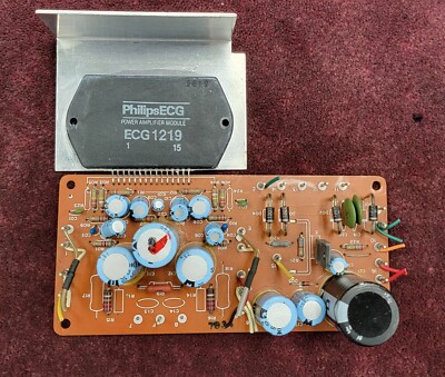 Fisher 131-0-4001-86902 Power Amp & Power Supply PCB Assy * TESTED & WORKING *-image