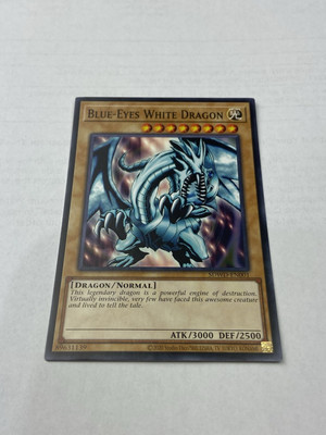 Yugioh Blue-eyes White Dragon Sdwd-en001 Blue Eyes White Destiny ( Misprint)-image