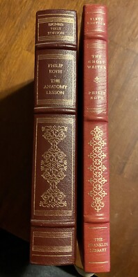 1ST EDITIONS, both by Philip Roth. The Ghost Writer and The Anatomy Lesson-image