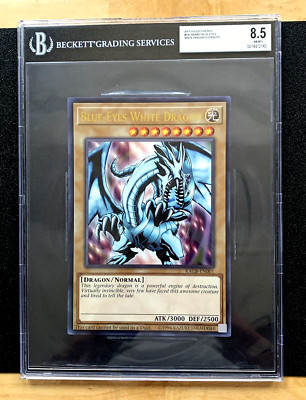 BGS 8.5 NM-MT+ 2017 BLUE EYES WHITE DRAGON OVERSIZED KACB-EN001 JUMBO-image