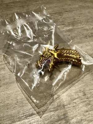 King Ghidorah Monster Head Magnet Ichibankuji Godzilla H Prize 2001 Used-image