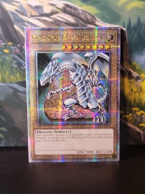 2020 Yu-Gi-Oh! Blue-Eyes White Dragon (Quarter Century Secret Rare) #LC01-EN004-image