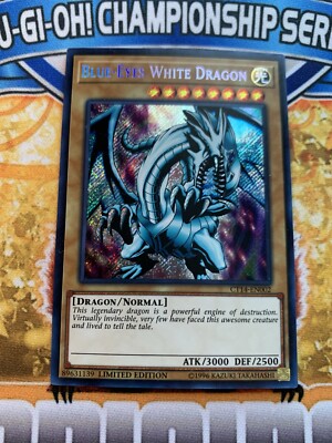 Yugioh Blue-Eyes White Dragon CT14-EN002 - NM-image