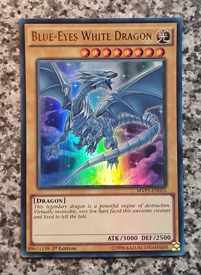 Yugioh Blue-Eyes White Dragon MVP1-EN055 Ultra Rare 1st Edition NM 2016-image