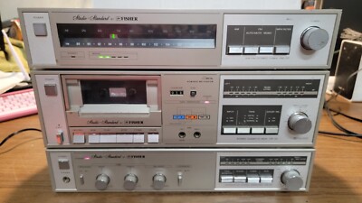 Fisher Studio Standard CA-33 Stereo Amplifier, CR-33 Tape Deck,FM-33 AM/FM Tuner-image